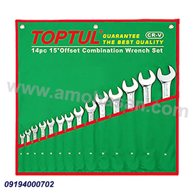 آچار دو سر تخت 8 عددی مدل GAAA0812 تاپ تول |عمو حسن